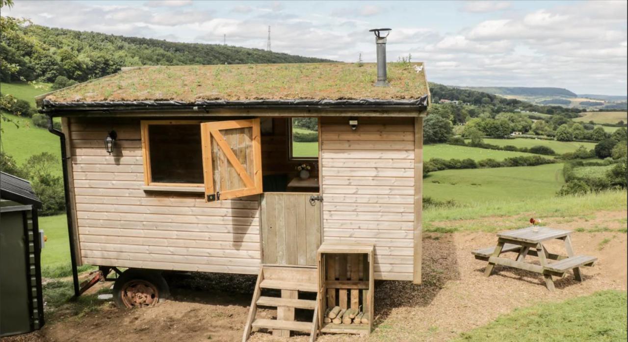 Shepherds Hut By Stepney Stays Скарборо Екстер'єр фото